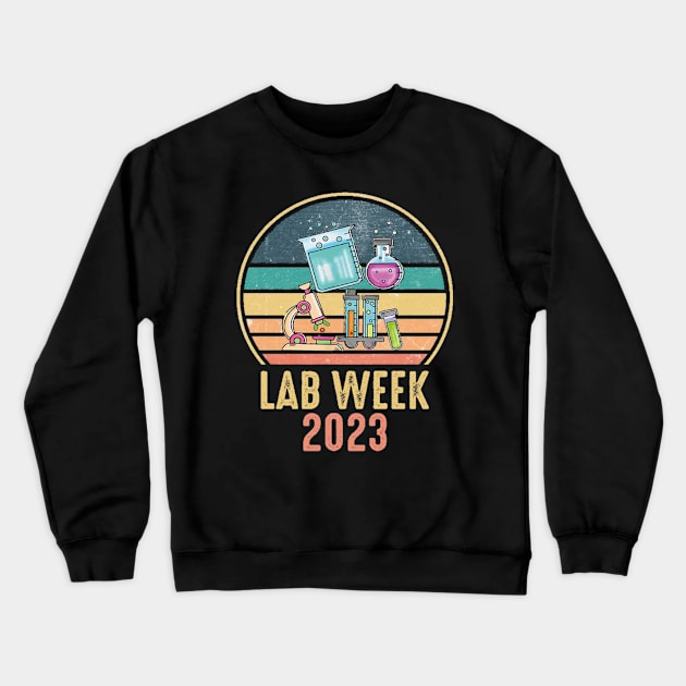 Lab Week 2023 Crewneck Sweatshirt by lunacreat